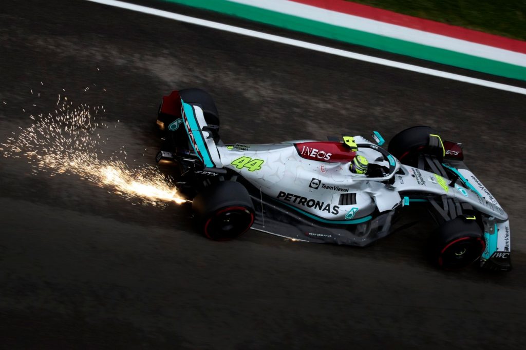 Formel 1 Lewis Hamilton Mercedes Imola GP 2022