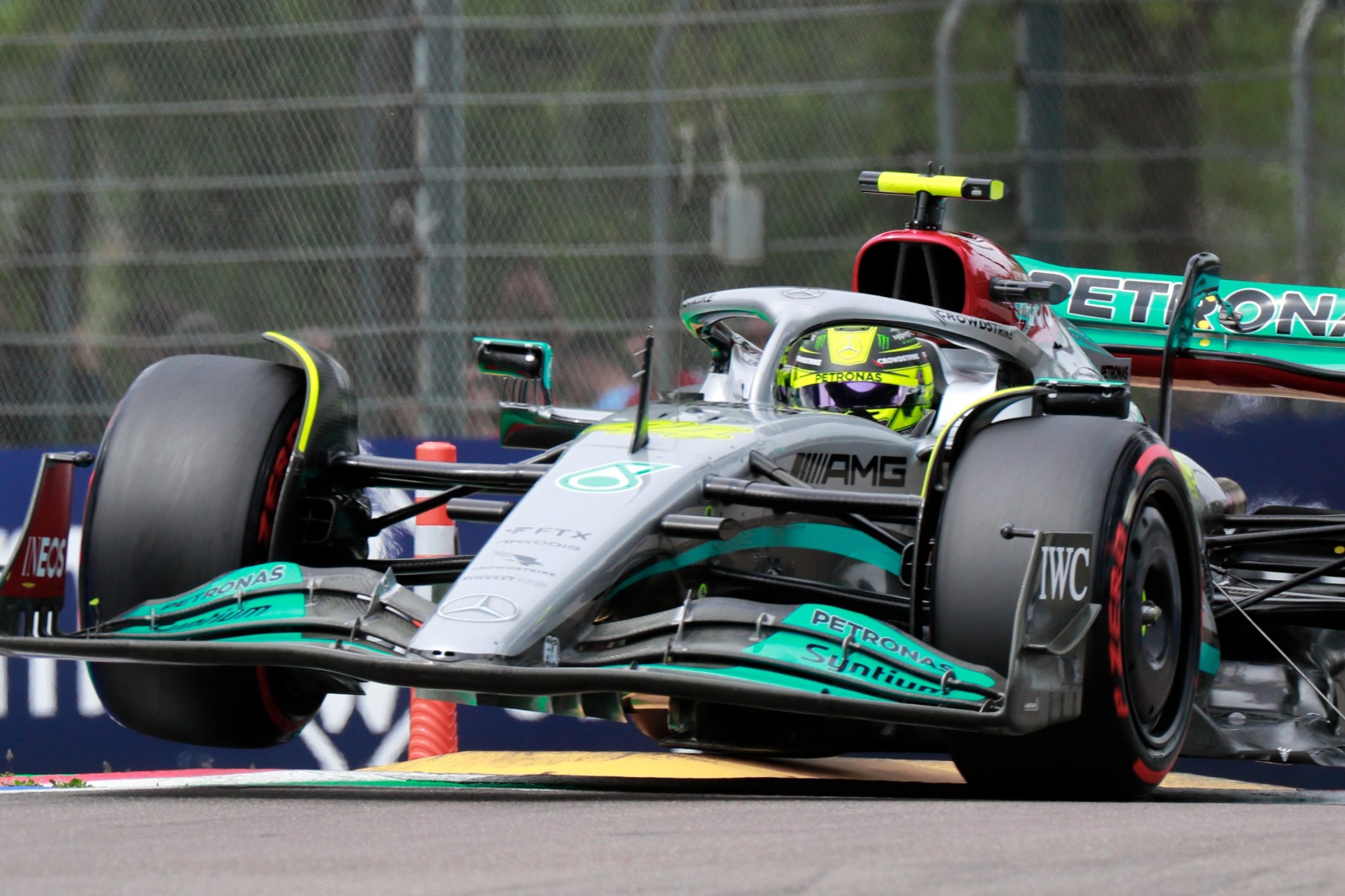 Formel 1 Lewis Hamilton Mercedes Imola GP 2022