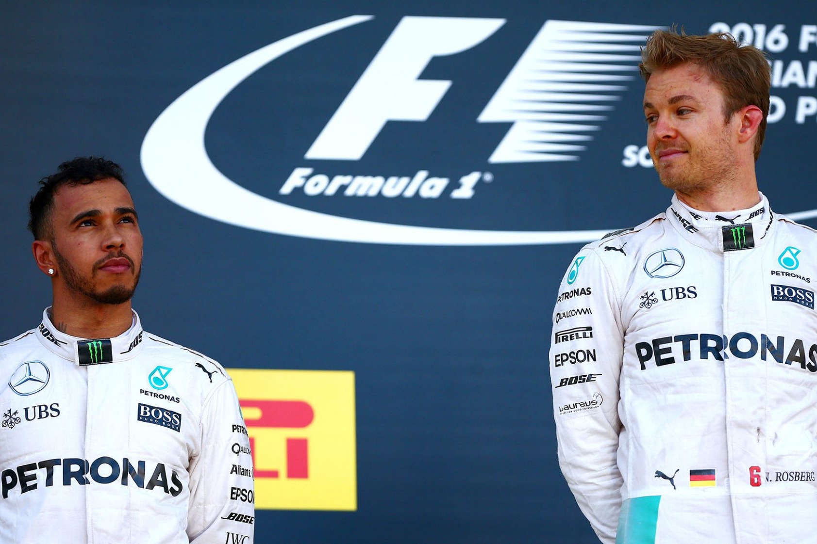 Formel 1 Lewis Hamilton Nico Rosberg Mercedes 2016