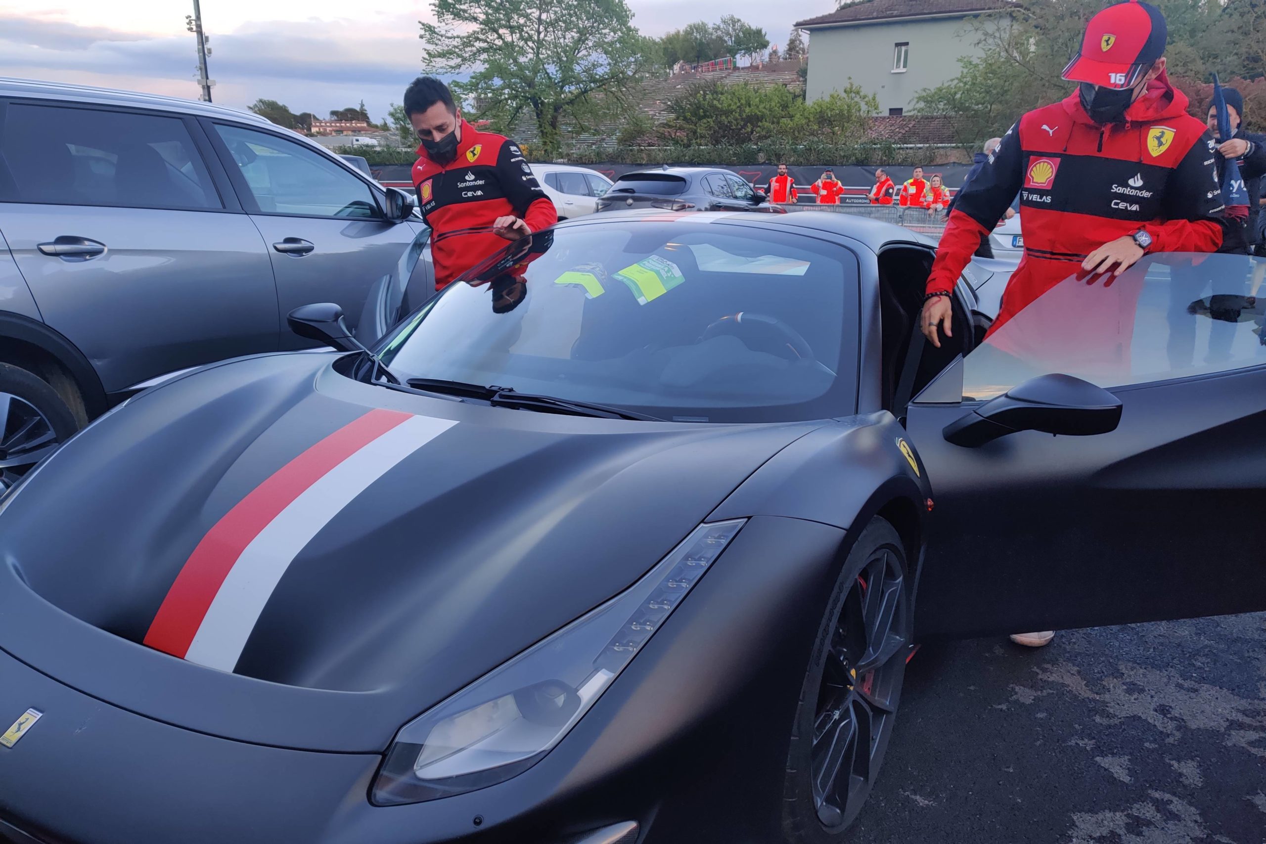 Formel 1 Charles Leclerc Ferrari Imola GP 2022