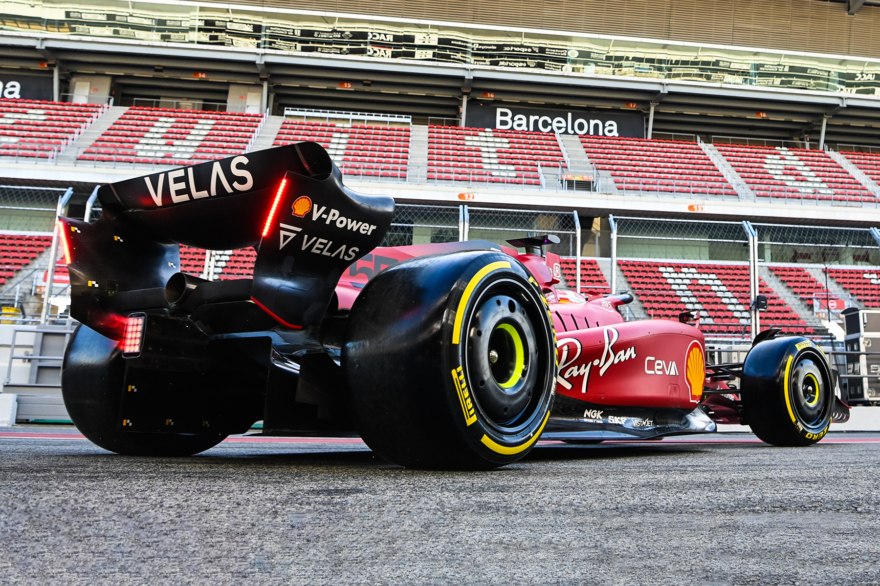 Formel 1 Barcelona Ferrari 2022