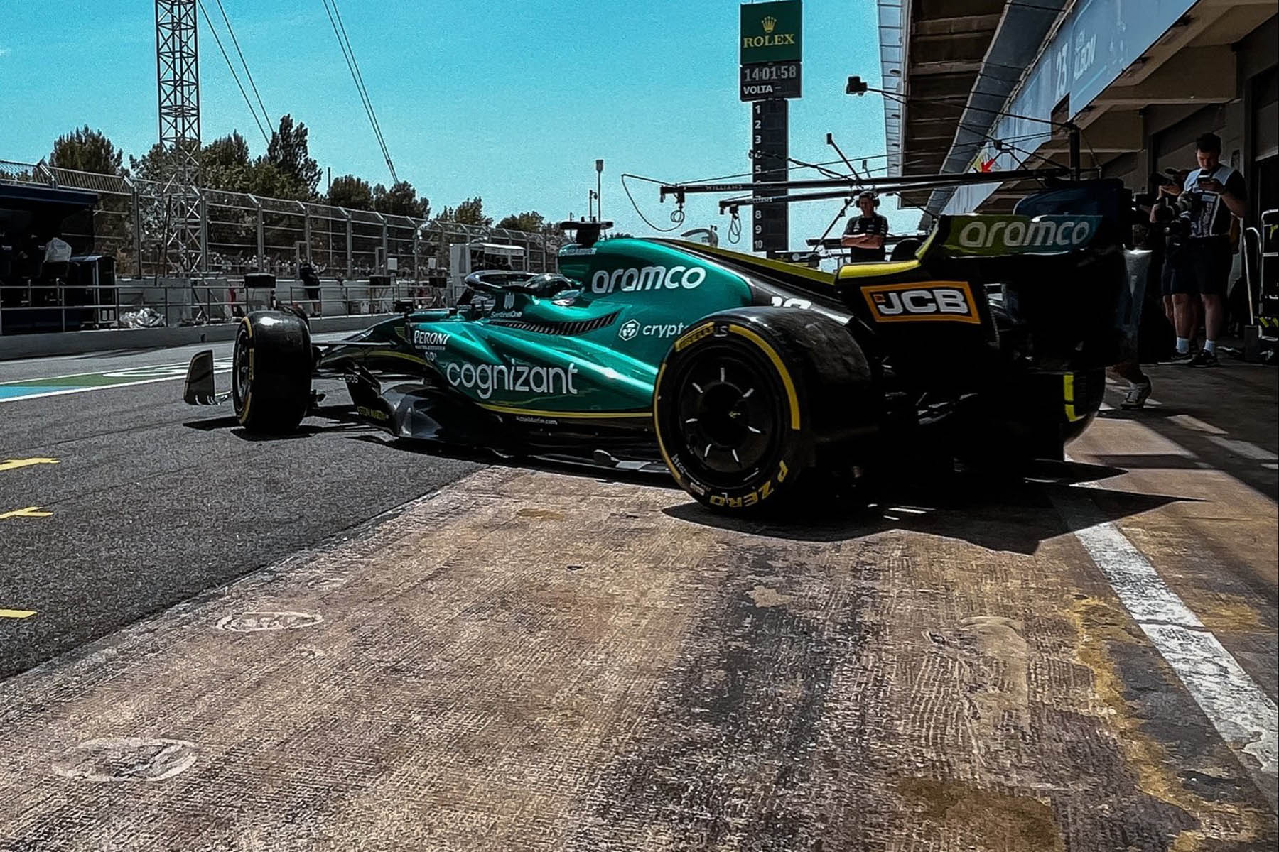 Formel 1 Aston Martin Barcelona 2022