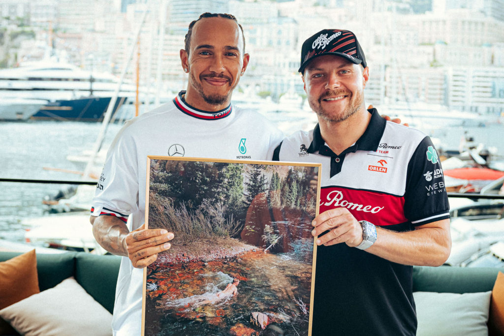 Formel 1 Bottas Hamilton Monaco 2022