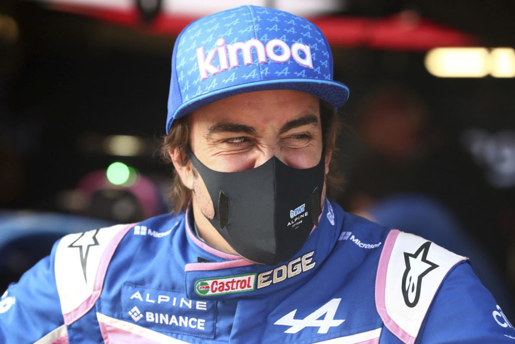 Formel 1 Fernando Alonso Alpine 2022