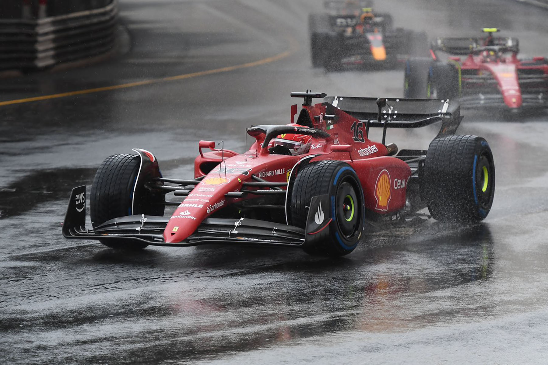 Formel 1 Leclerc Ferrari Monaco 2022