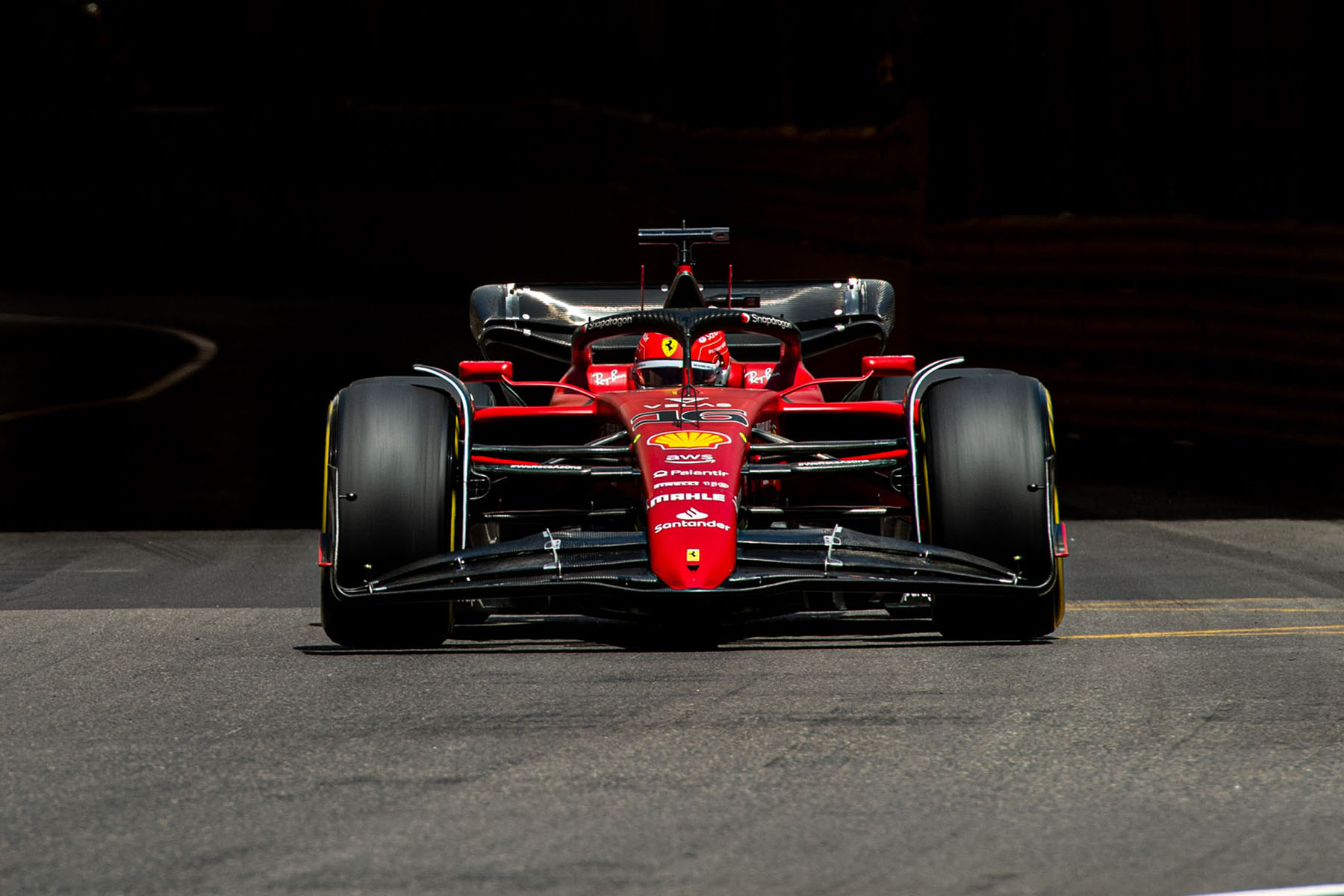 Formel 1 Leclerc Ferrari Monaco 2022
