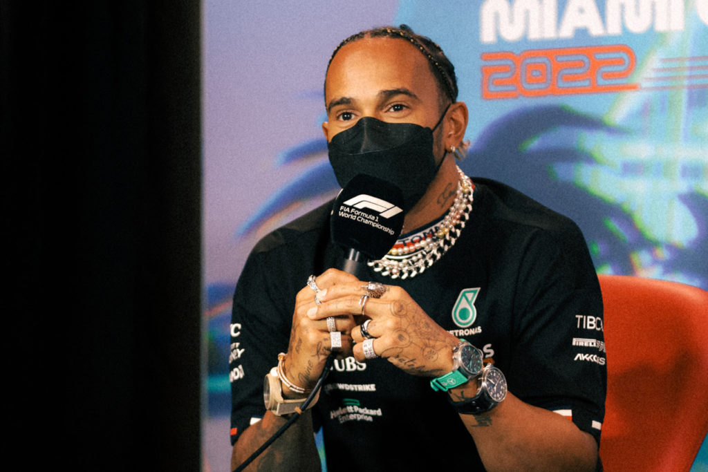 Formel 1 Mercedes Hamilton Miami 2022