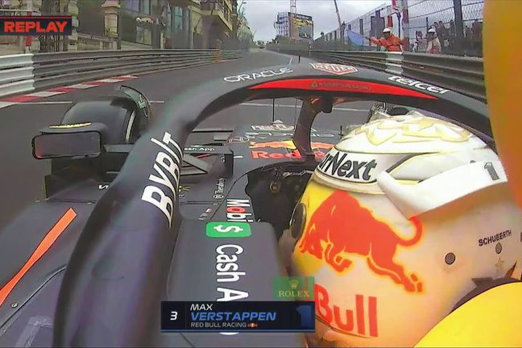 Formel 1 Verstappen Pit Lane Monaco 2022