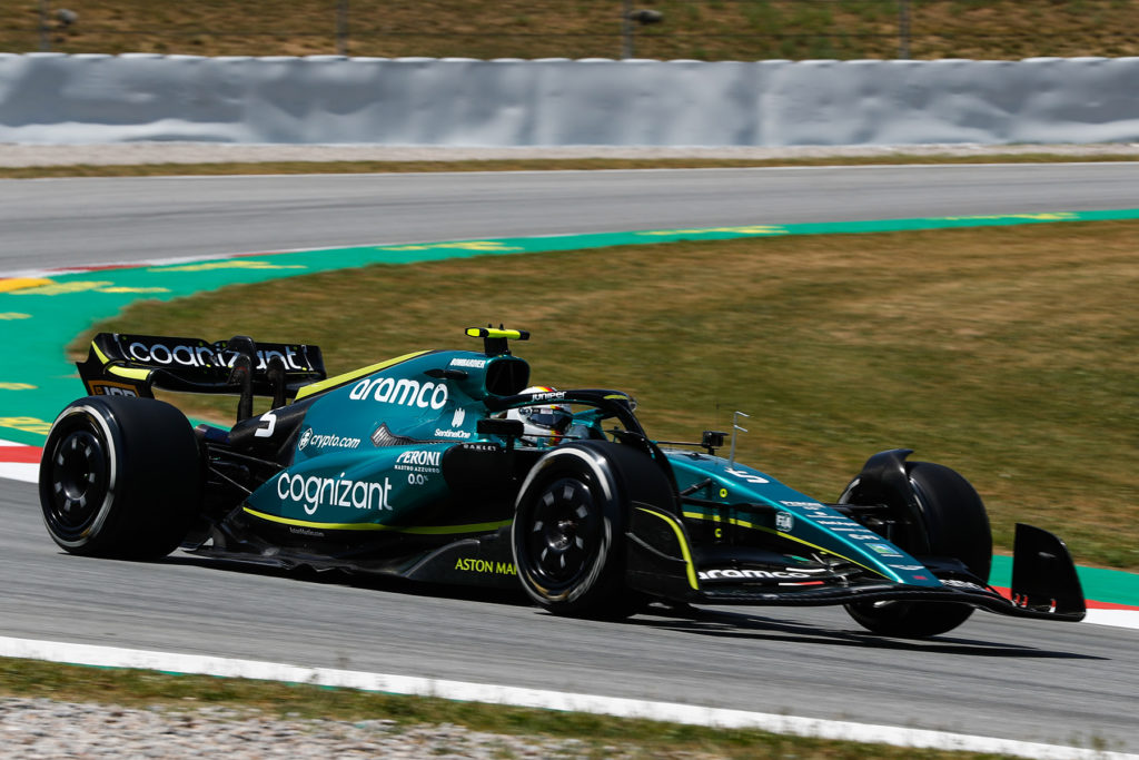 Formel 1 Sebastian Vettel Aston Martin Barcelona 2022