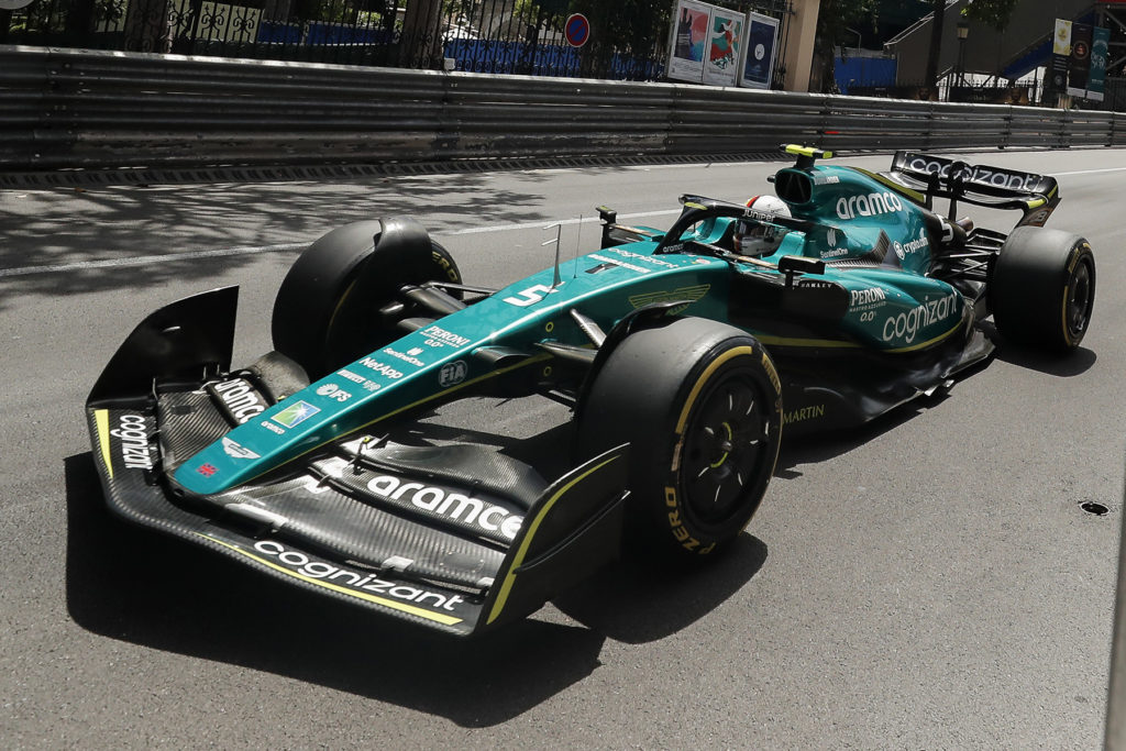 Formel 1 Sebastian Vettel Aston Martin Monaco 2022