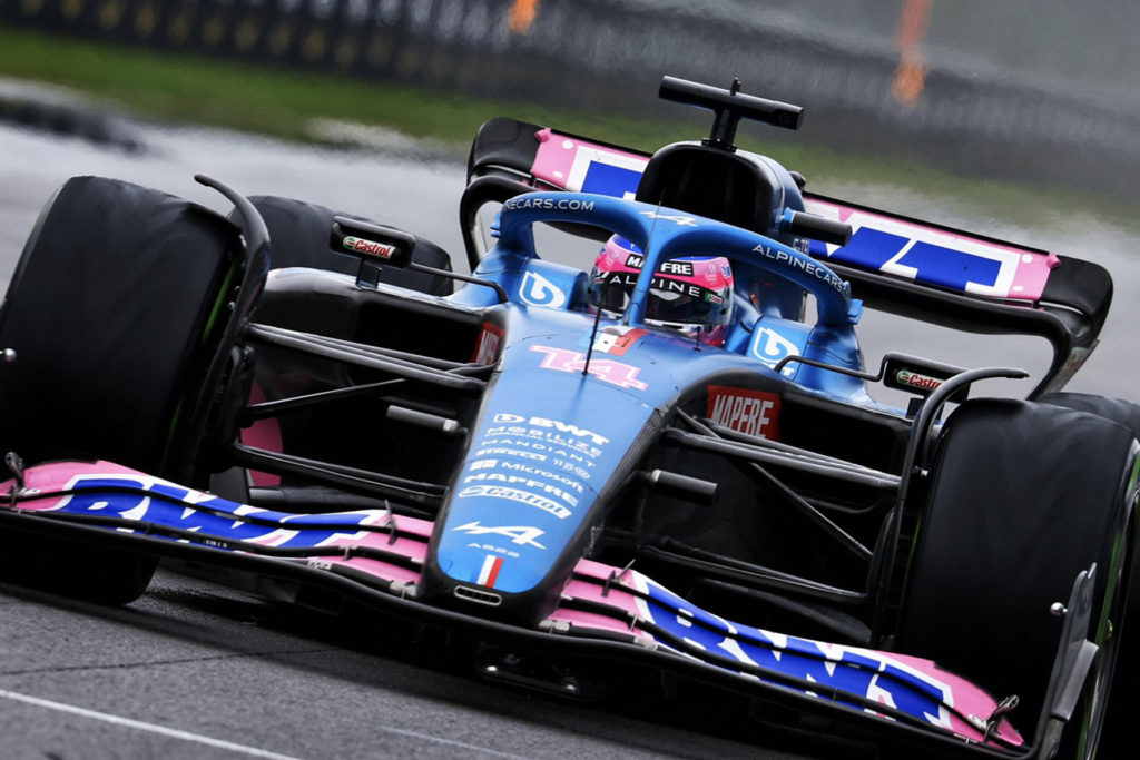 Formel 1 Alonso Alpine Kanda Quali 2022