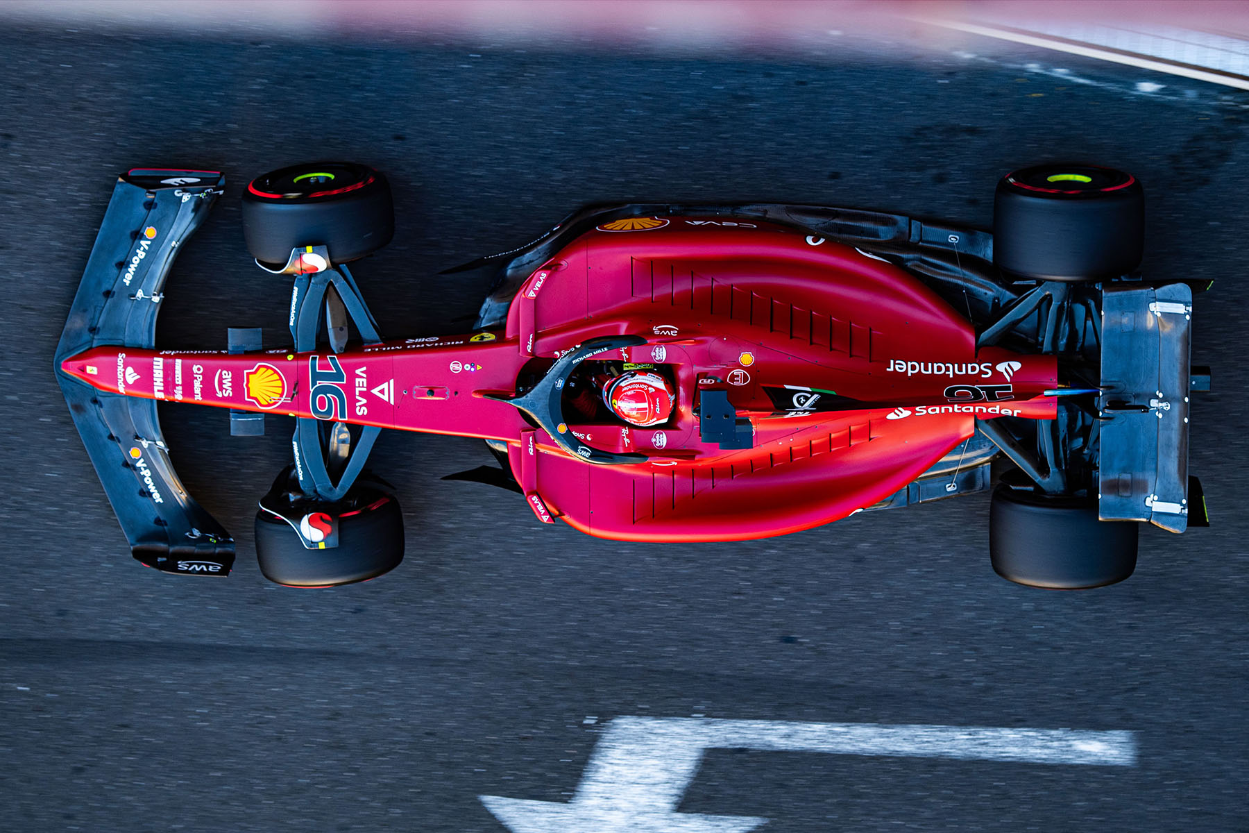 Formel 1 Charles Leclerc Ferrari Aserbaidschan GP 2022