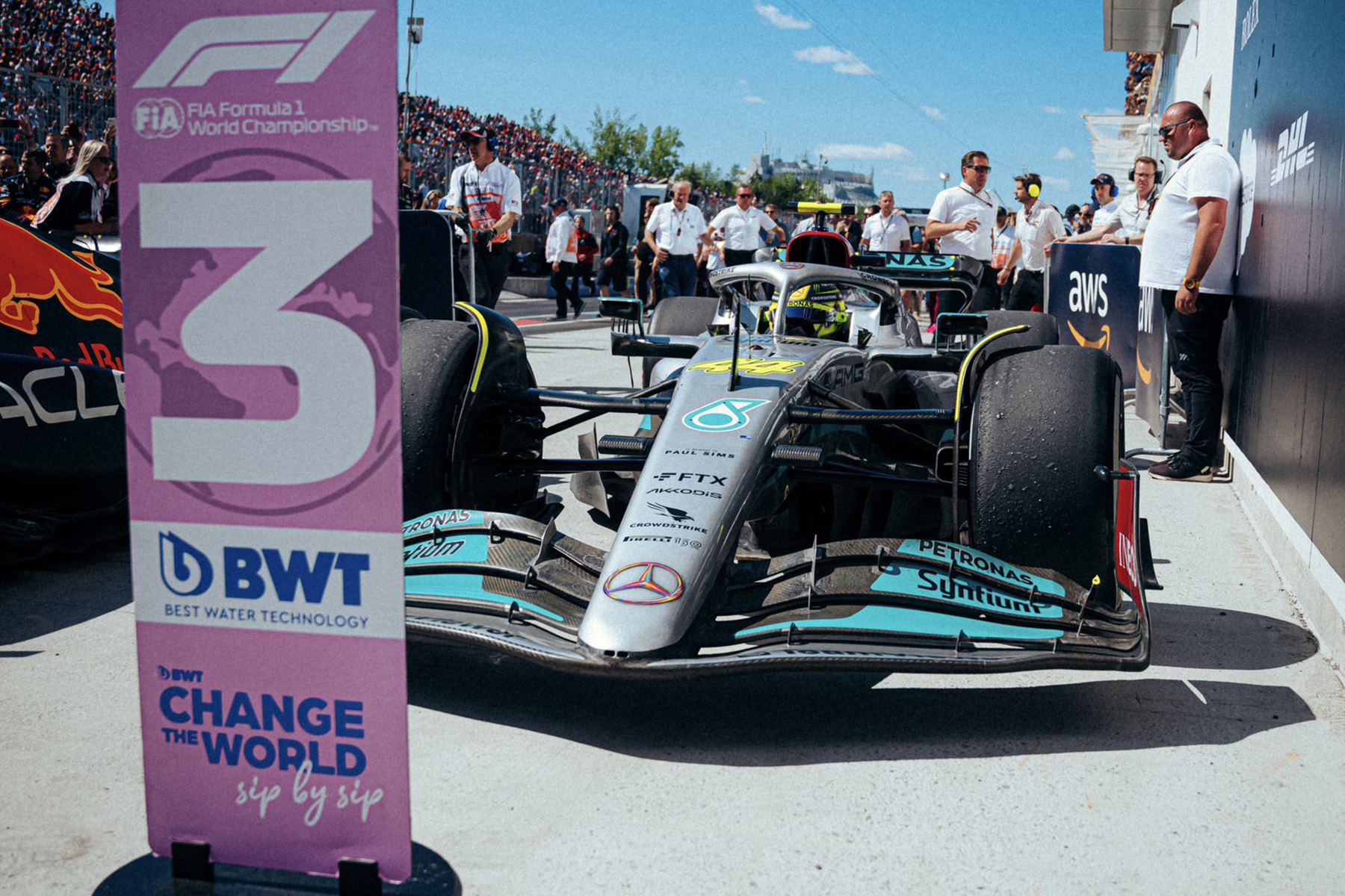 Formel 1 Lewis Hamilton Mercedes Kanada GP 2022