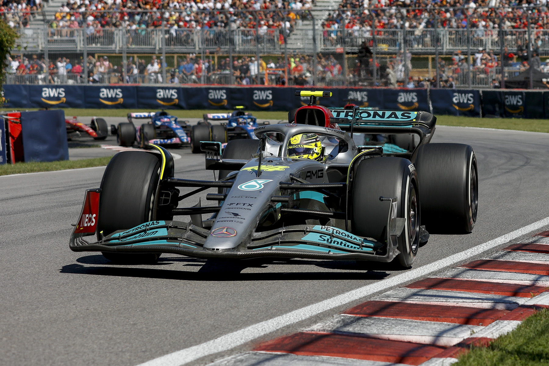 Formel 1 Lewis Hamilton Mercedes Kanada 2022