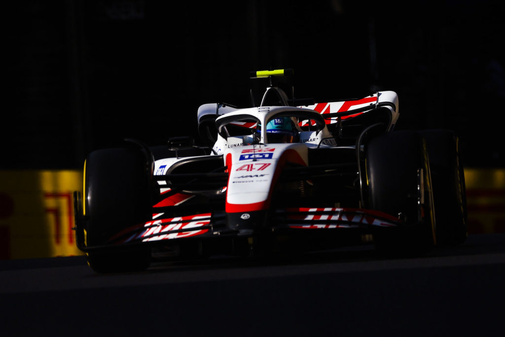 Formel 1 Mick Schumacher Haas Baku Aserbaidschan GP FP3 2022