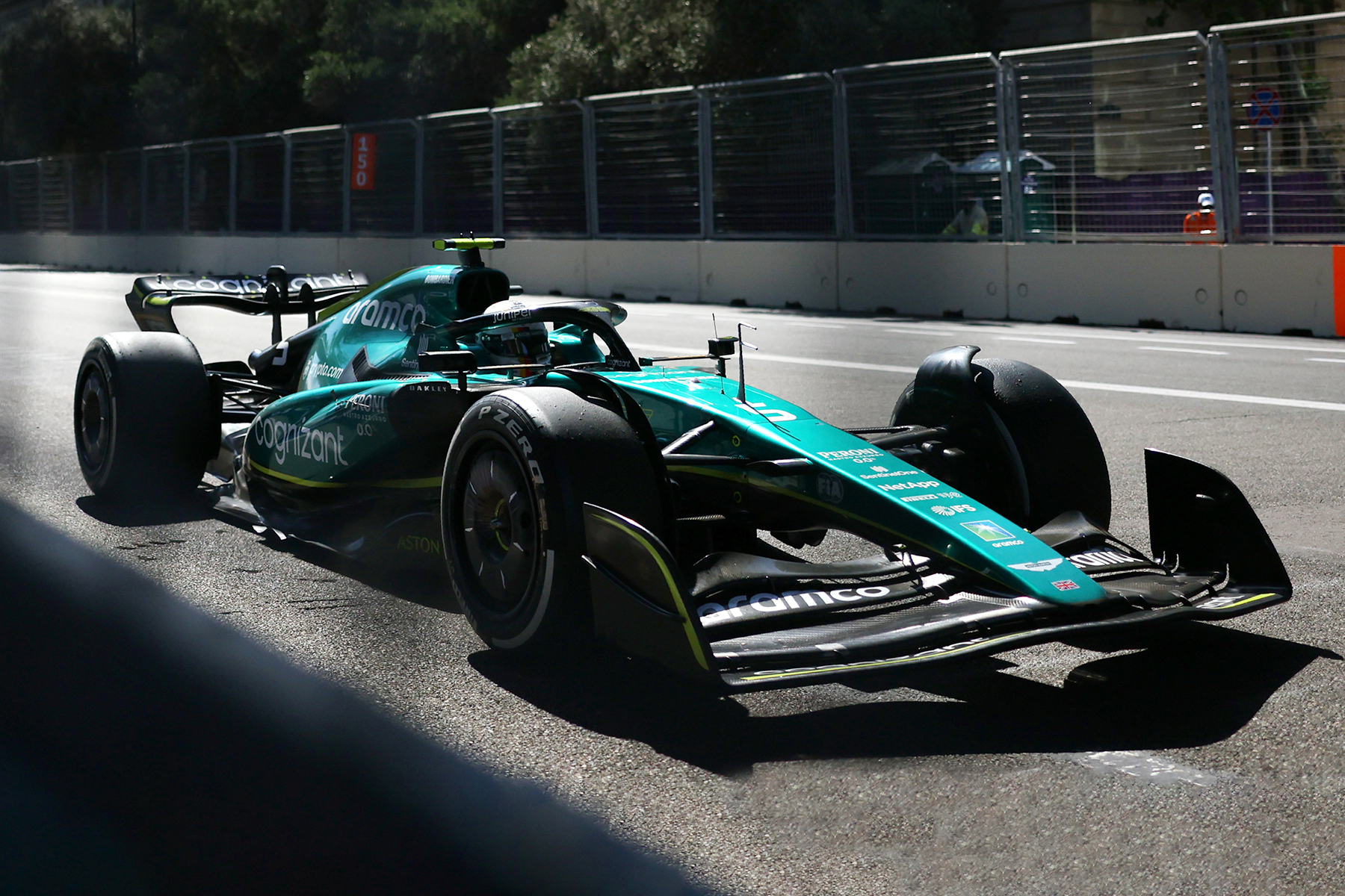 Formel 1 Sebastian Vettel Aston Martin Baku 2022 Aserbaidschan GP