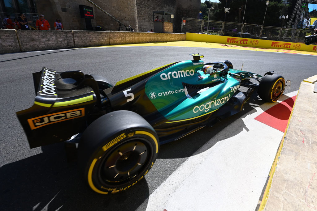 Formel 1 Sebastian Vettel Baku Aston Martin 2022 Aserbaidschan GP 2022