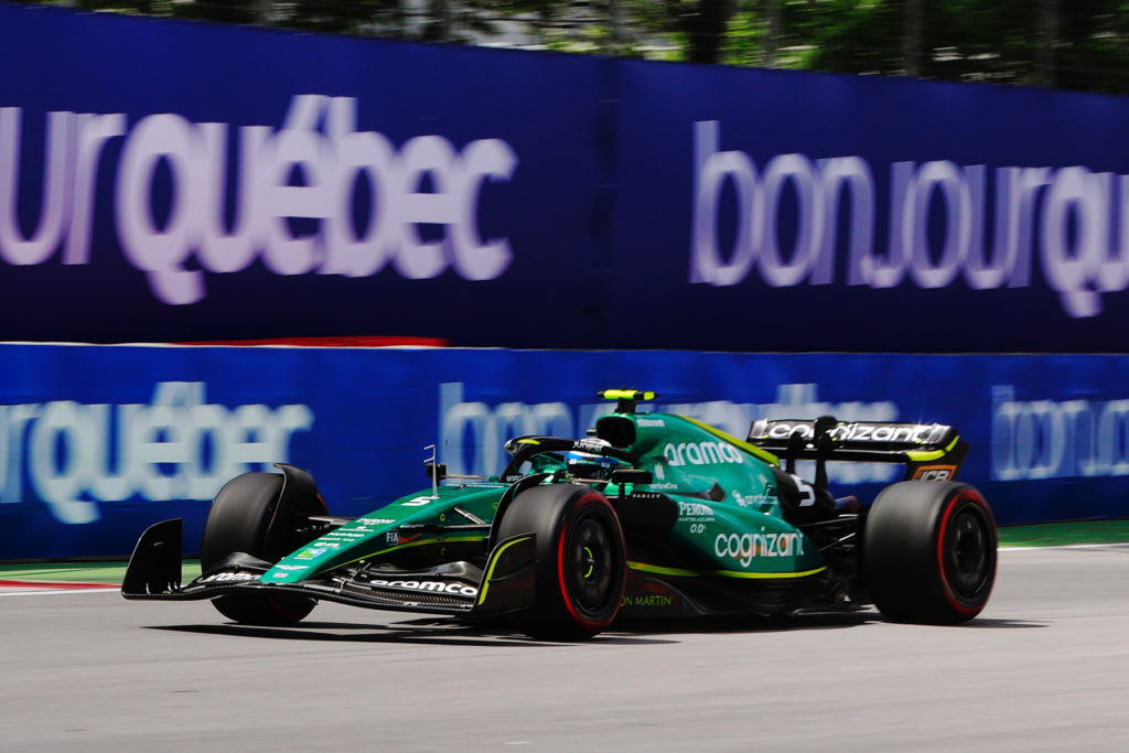 Formel 1 Sebastian Vettel Kanada FP1