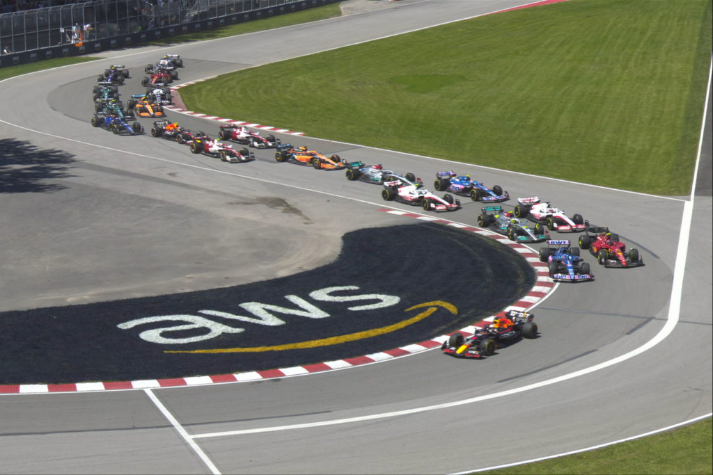 Formel 1 Start Kanada GP 2022