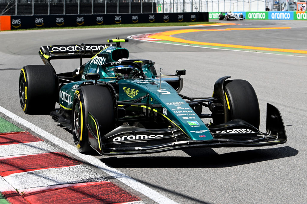 Formel 1 Vettel Aston Martin Kanada 2022