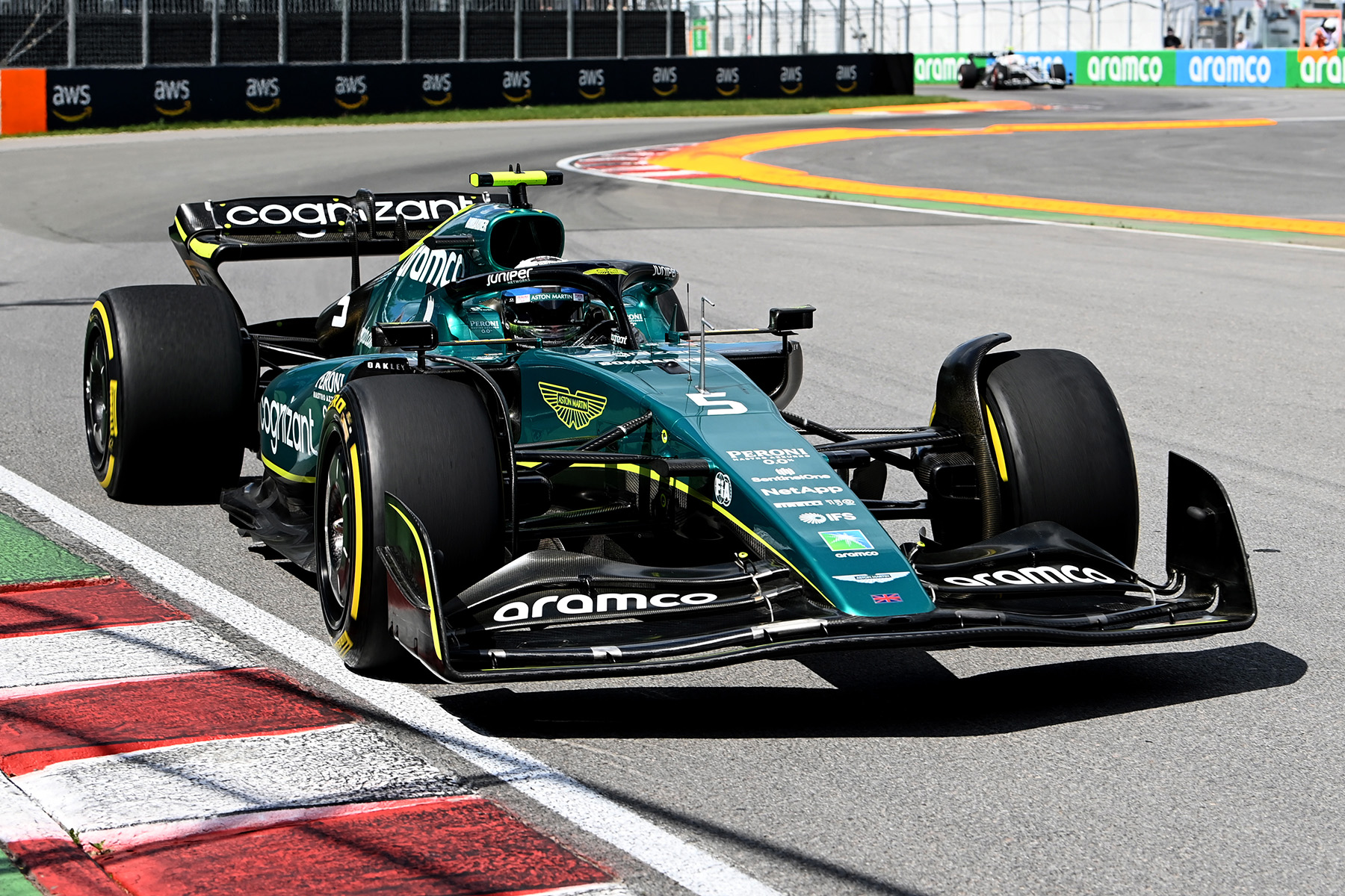 Formel 1 Vettel Aston Martin Kanada 2022