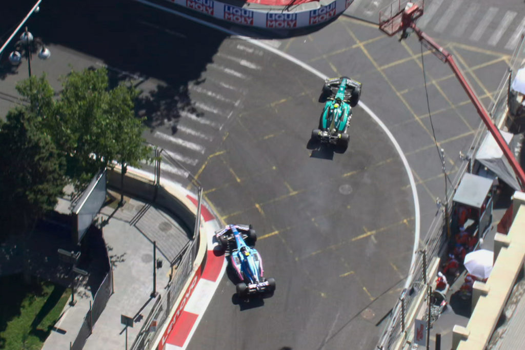 Formel 1 Vettel Ausritt Baku 2022 Aserbaidschan GP