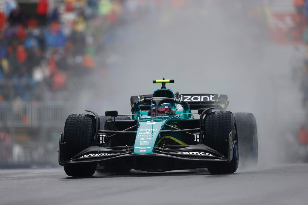 Formel 1 Vettel Aston Martin Kanada 2022 Quali