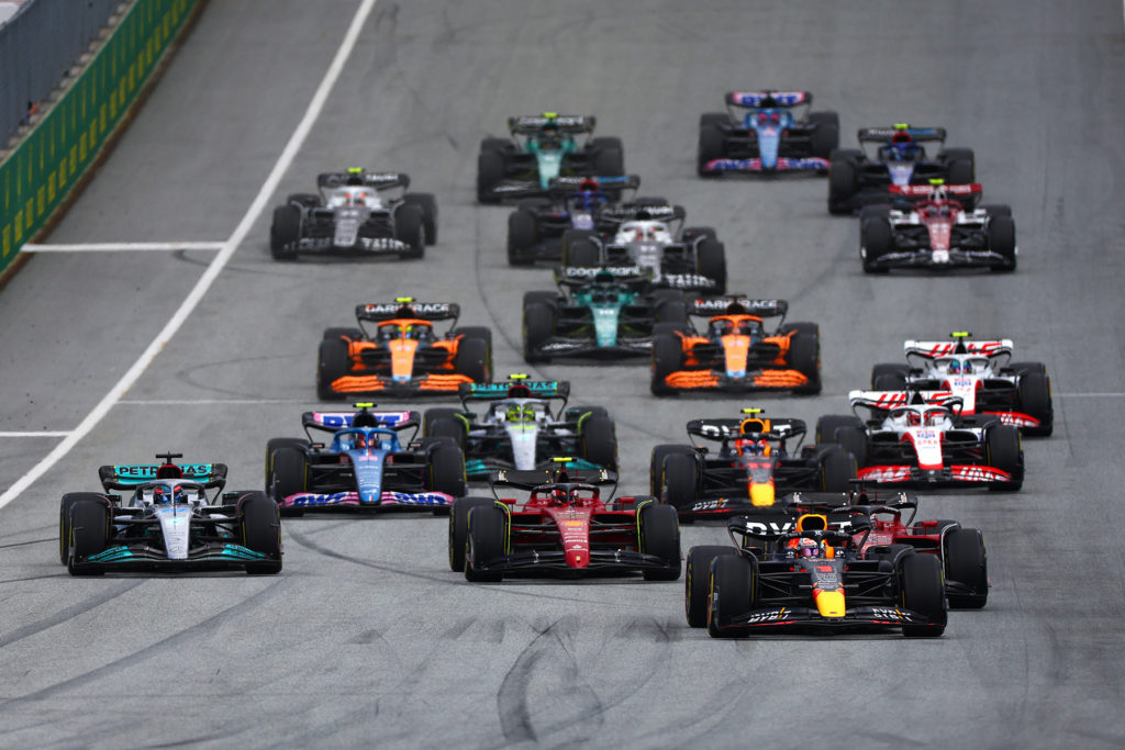 Formel 1 Start Spielberg 2022