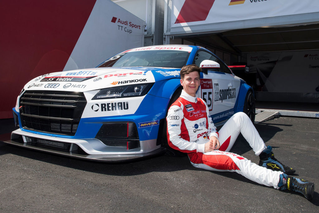Fabian Vettel Audi TT Cup 2017
