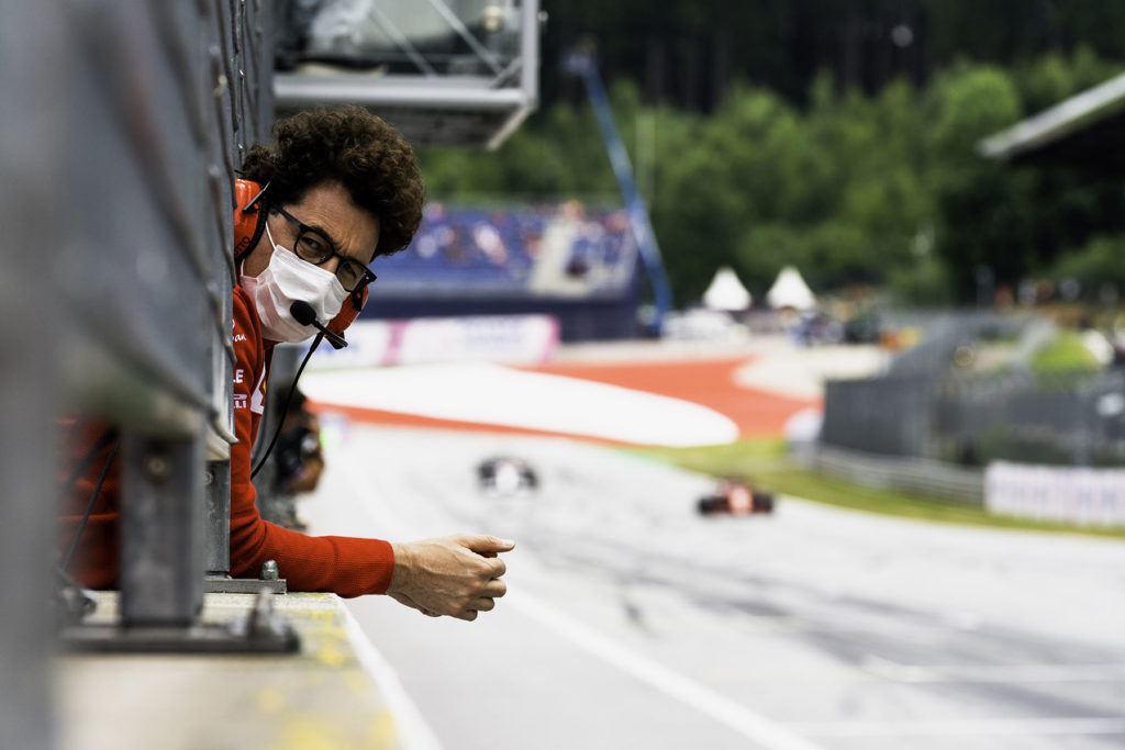 Formel 1 Mattia Binotto Ferrari Teamchef Spielberg 2022