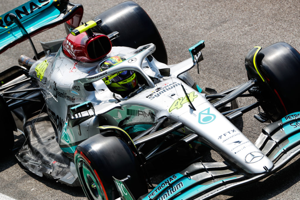 Formel 1 Lewis Hamilton Mercedes Frankreich GP 2022