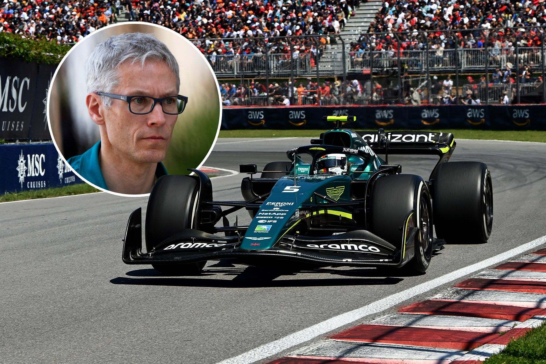 Formel 1 Krack Vettel Aston Martin 2022