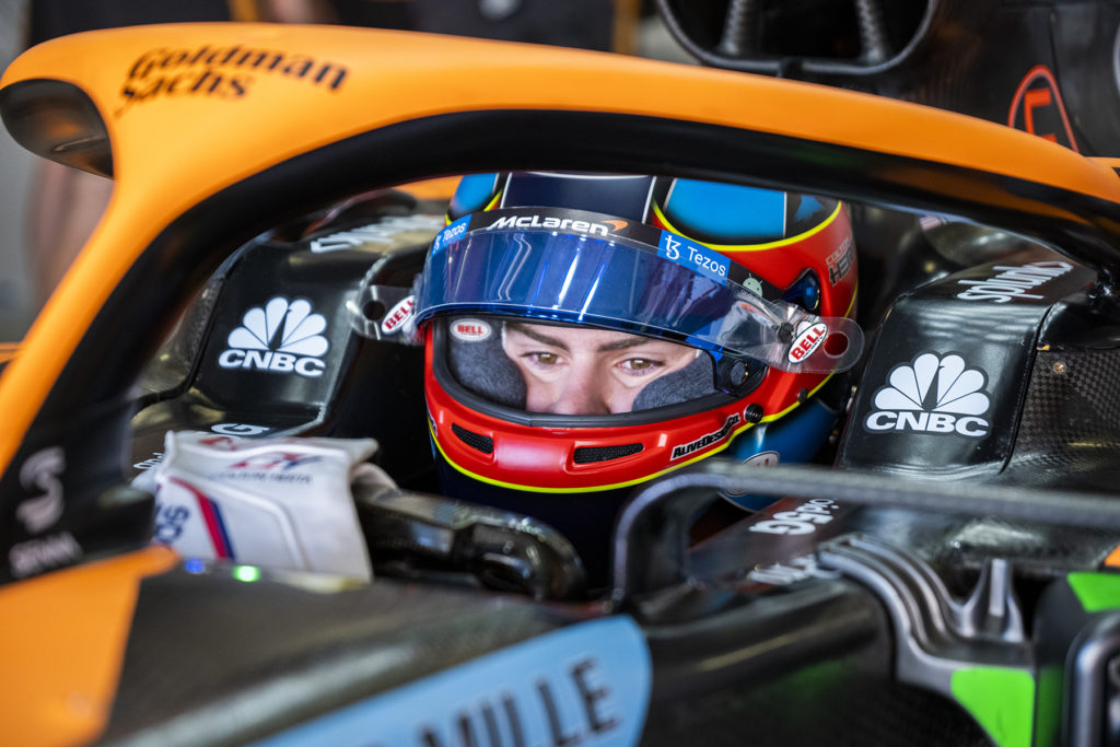 Formel 1 McLaren Test Colton Herta 2022