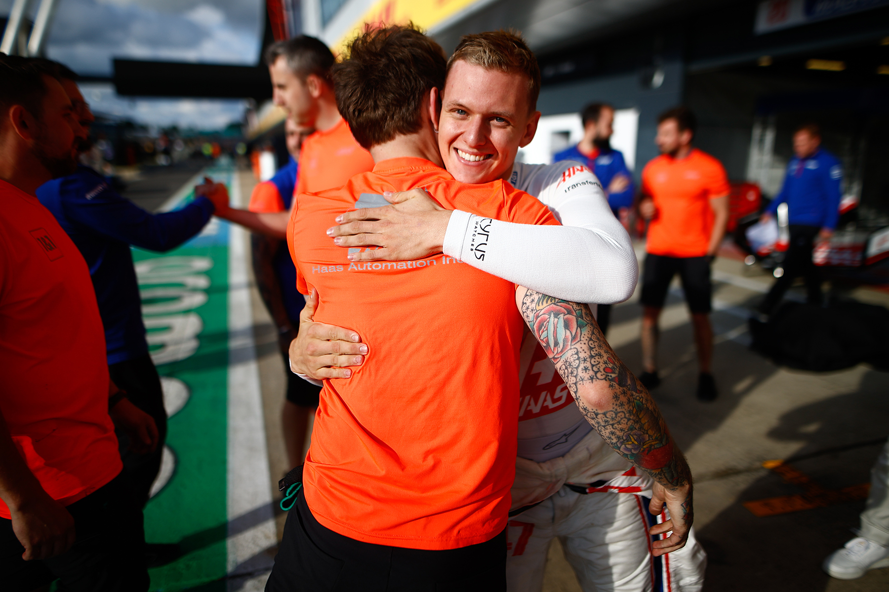 Formel 1 Mick Schumacher Haas Großbritannien GP 2022 Silverstone