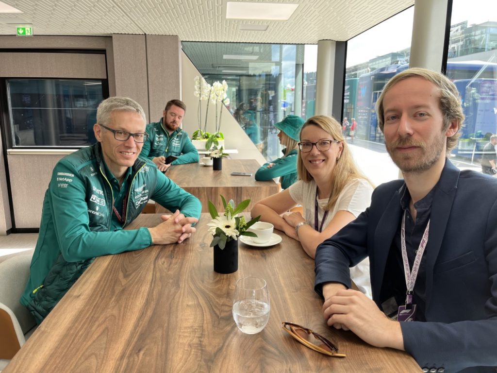 Formel 1 Mike Krack Aston Maritn Bianca Garloff Frederick Hackbarth 2022
