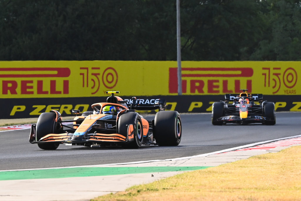 Formel 1 Lando Norris McLaren Ungarn 2022