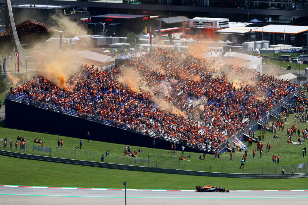 Formel 1 Max Verstappen Fans Spielberg 2022