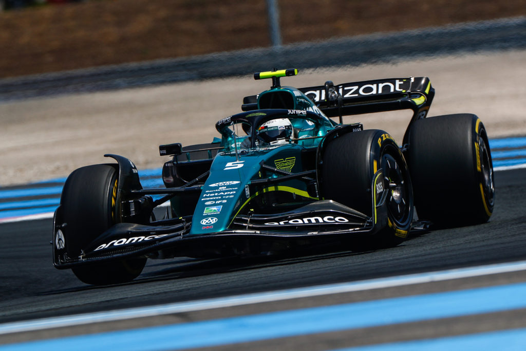 Formel 1 Sebastian Vettel Aston Martin Frankreich 2022