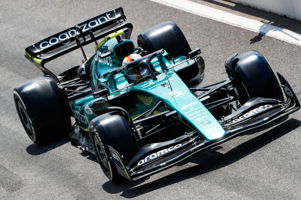 Formel 1 Sebastian Vettel Aston Martin Frankreich 2022