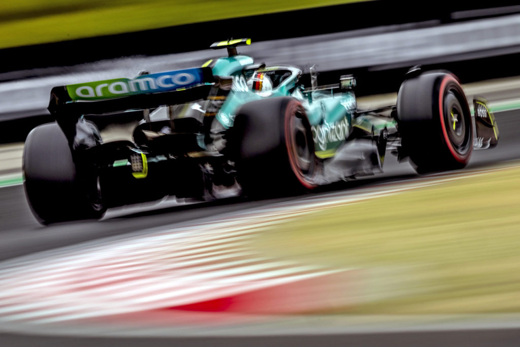 Formel 1 Sebastian Vettel Aston Martin Ungarn 2022