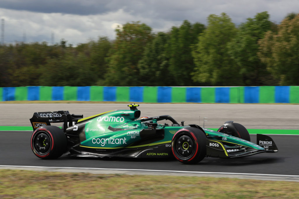 Formel 1 Sebastian Vettel Aston Martin Ungarn 2022