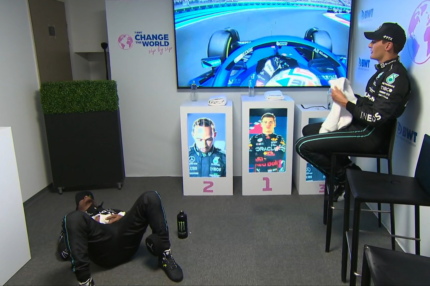 Formel 1 Lewis Hamilton George Russell Mercedes Frankreich GP 2022