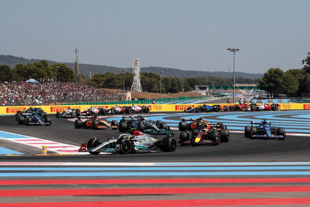 Formel 1 Lewis Hamilton Mercedes Frankreich GP 2022