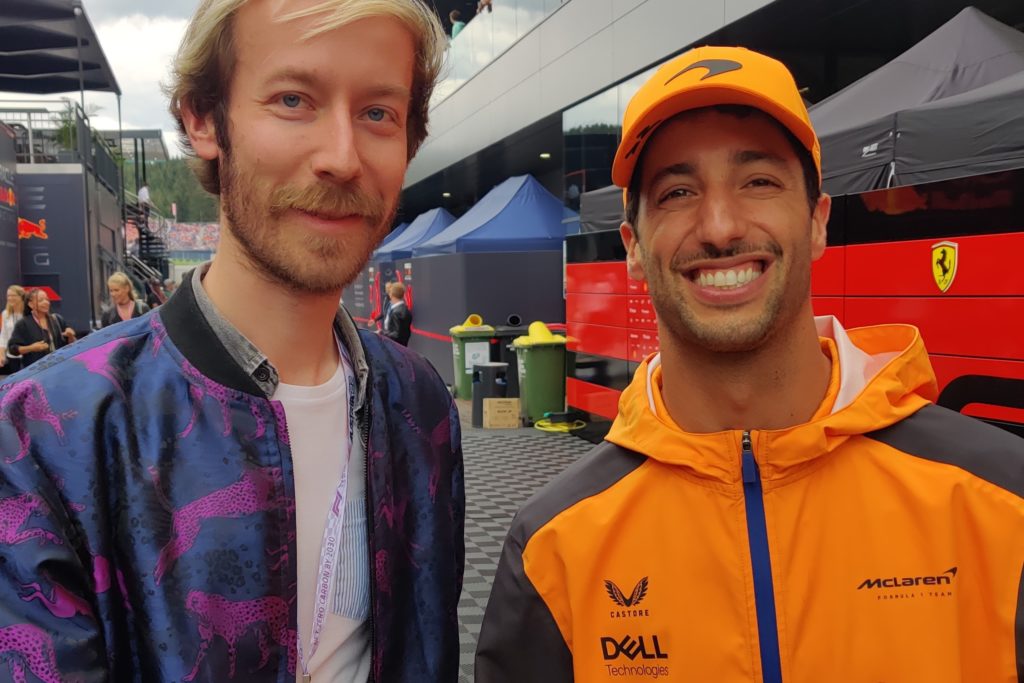 Formel 1 Daniel Ricciardo McLaren Frederik Hackbarth Österreich GP 2022 Spielberg