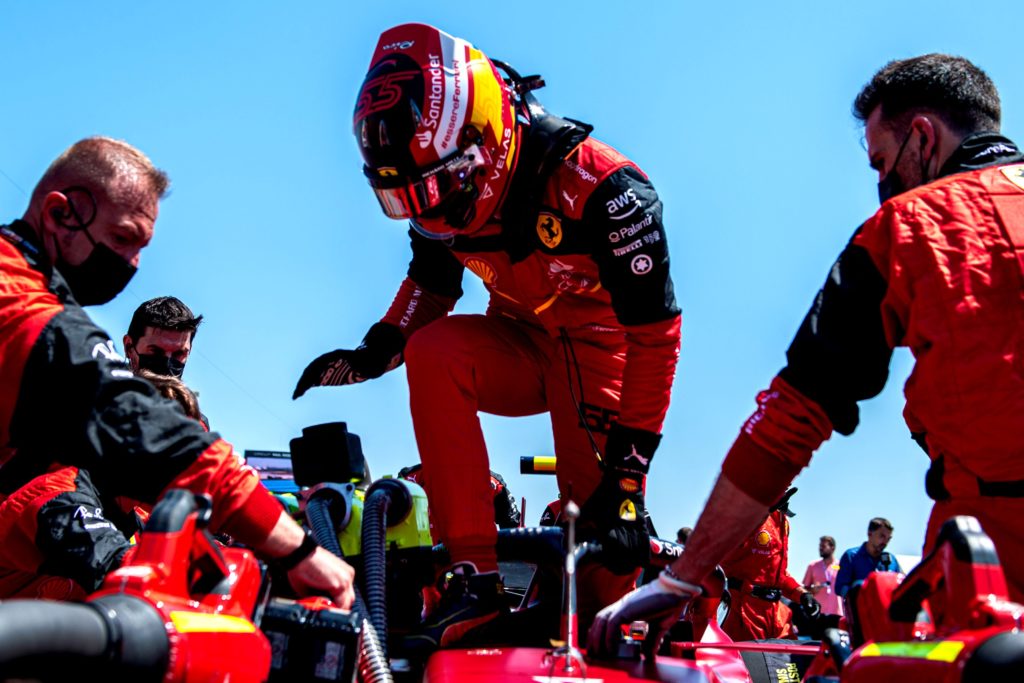 Formel 1 Carlos Sainz Ferrari Frankreich GP 2022