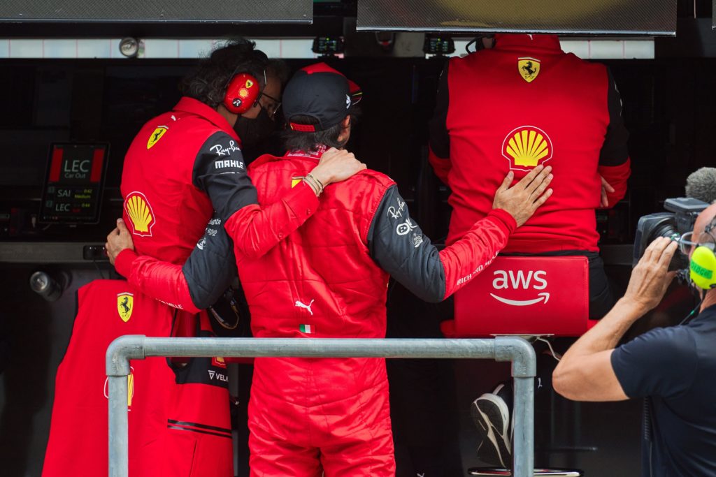 Formel 1 Charles Leclerc Carlos Sainz Ferrari Spielberg 2022