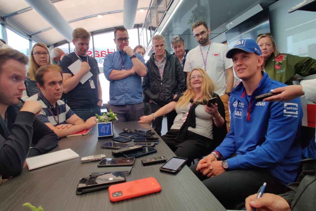 Formel 1 Mick Schumacher Haas Österreich GP 2022 Spielberg