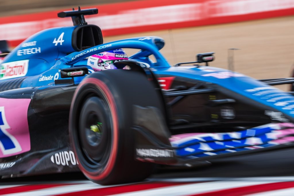 Formel 1 Fernando Alonso Alpine Ungarn GP 2022