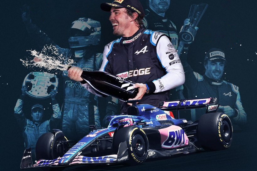 Formel 1 Fernando Alonso Alpine 2022
