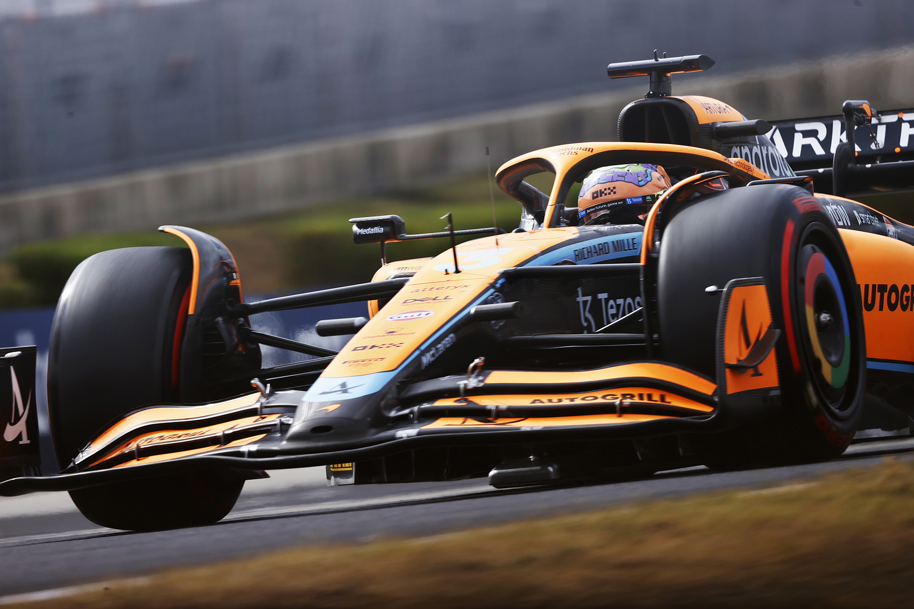 Formel 1 Daniel Ricciardo. Credit: McLaren